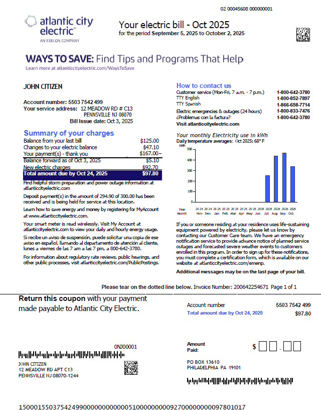  Minol USA business utility bill 